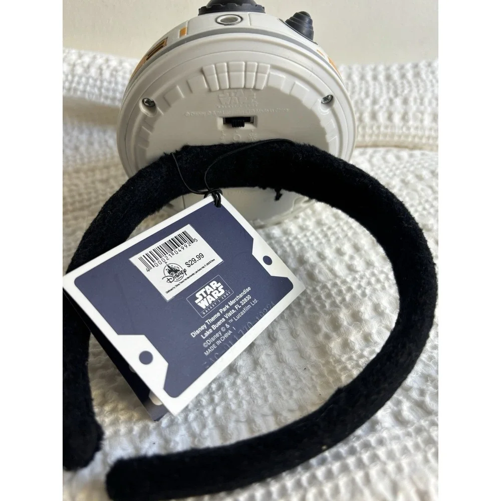 NWT! Disney Parks Galaxys Edge Star‎ Wars BB-8 Headband w Sound Lights